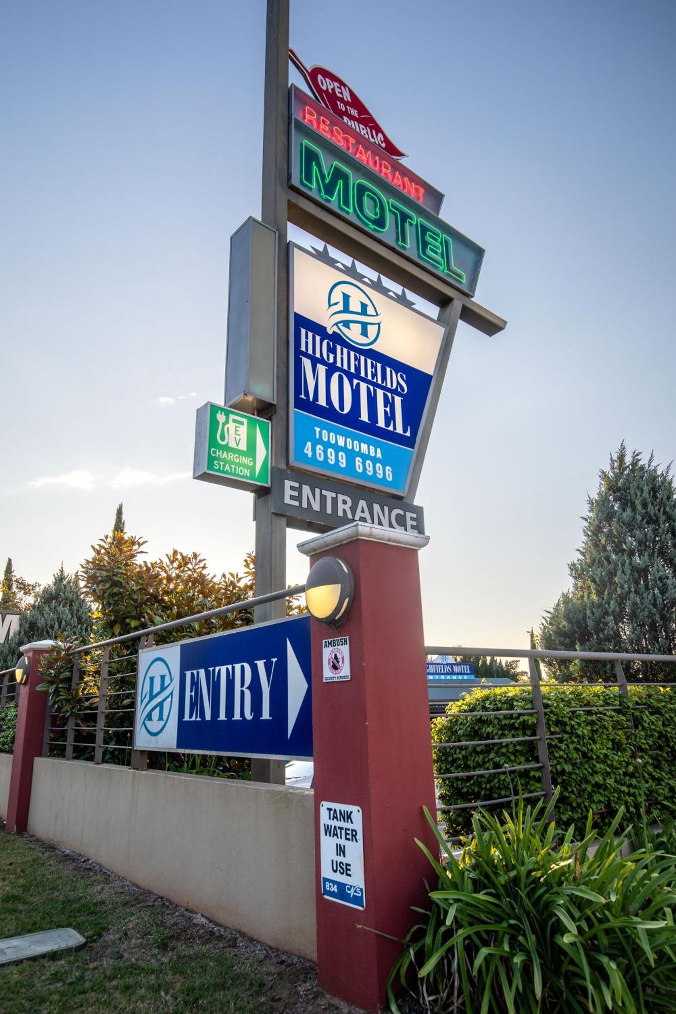 Highfields Motel Toowoomba Exterior foto